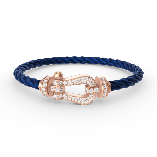 [Liorra]FORCE LARGE HORSESHOE FULL DIAMOND BRACELET Liorra GOLD