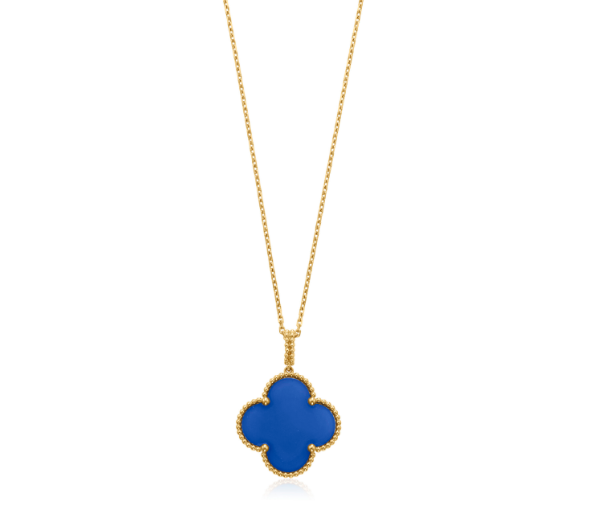 [Liorra]CLOVER 25MM NECKLACE TURQUOISE Liorra GOLD