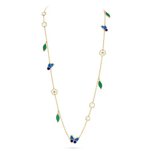 [Liorra] 2026 NEW CLOVER 15 MOTIFS LUCKY NECKLACE