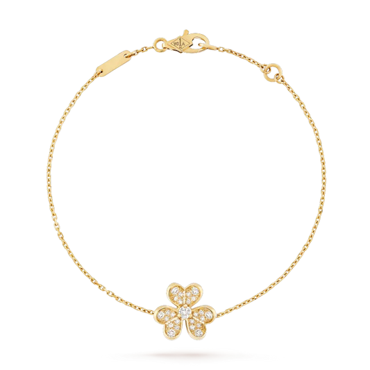 [Liorra]FRIVOLE GOLD FLOWER DIAMOND BRACELET