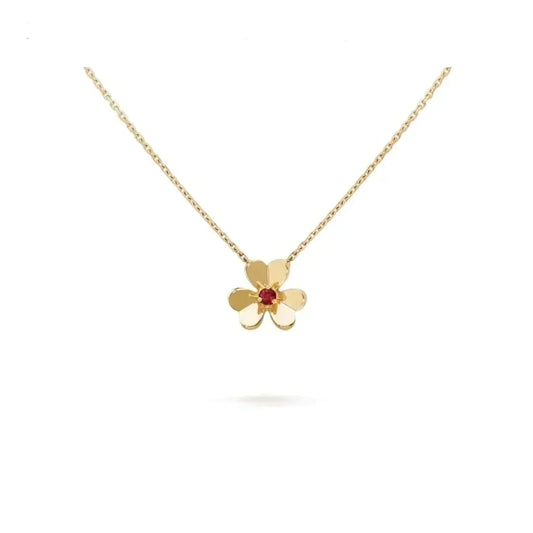 [Liorra]FRIVOLE GOLD FLOWER NECKLACE