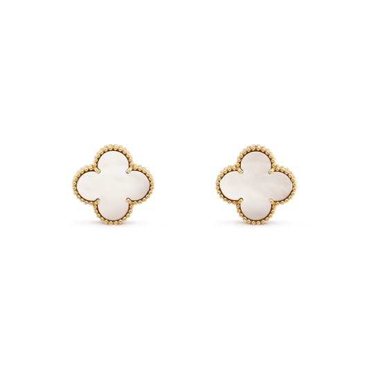 [Liorra]CLOVER MINI GOLD EARRINGS