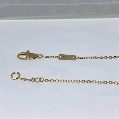 [Liorra]CLOVER  CARNELIAN SINGLE FLOWER BRACELET