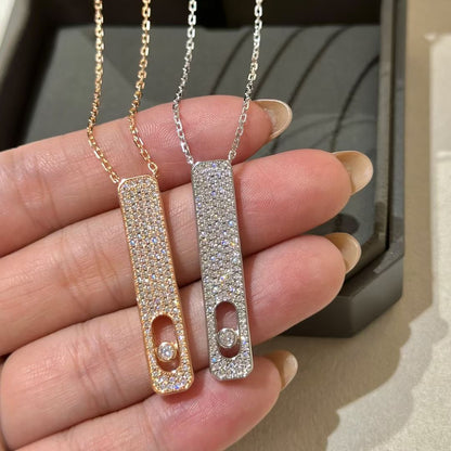 [Liorra]MY FIRST DIAMOND PAVED NECKLACE