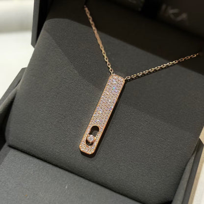 [Liorra]MY FIRST DIAMOND PAVED NECKLACE