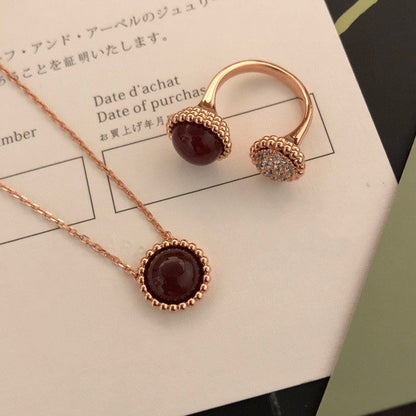 [Liorra]PERLEE COULEURS DIAMOND Liorra GOLD BETWEEN THE FINGER RING