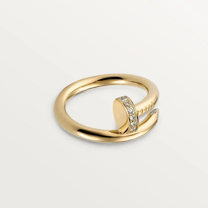 [Liorra]JUSTE RING 2.65MM GOLD DIAMOND