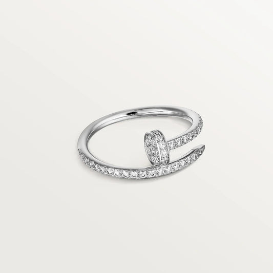 [Liorra]JUSTE RING 1.8MM SILVER DIAMONDS